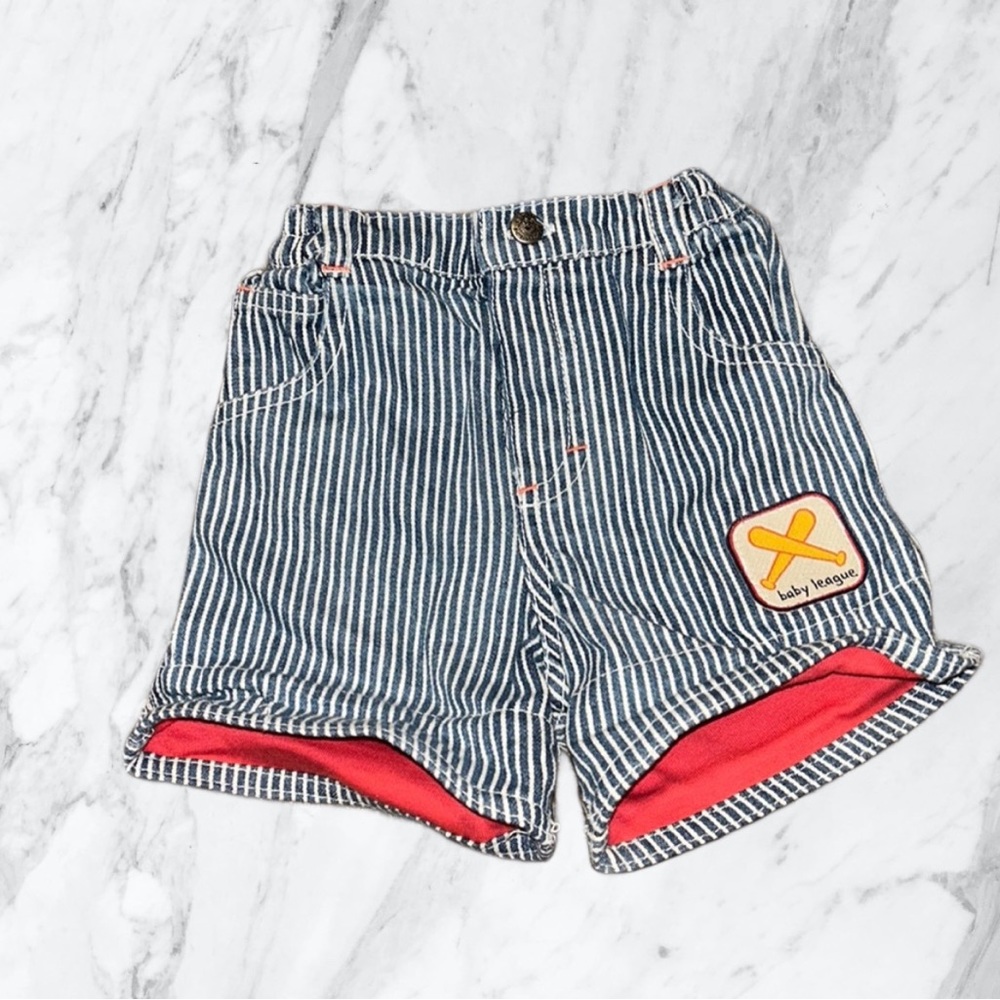 Little boys stripped shirts by sesame beginnings size 3-6 months